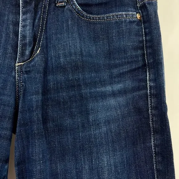 Joe's (27) (28x32) Regular Muse Bootcut Mid Rise Blue Perry Dark Wash Jeans - Picture 7 of 11